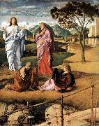 BELLINI, Giovanni Transfiguration of Christ (detail)  ytt oil painting picture wholesale